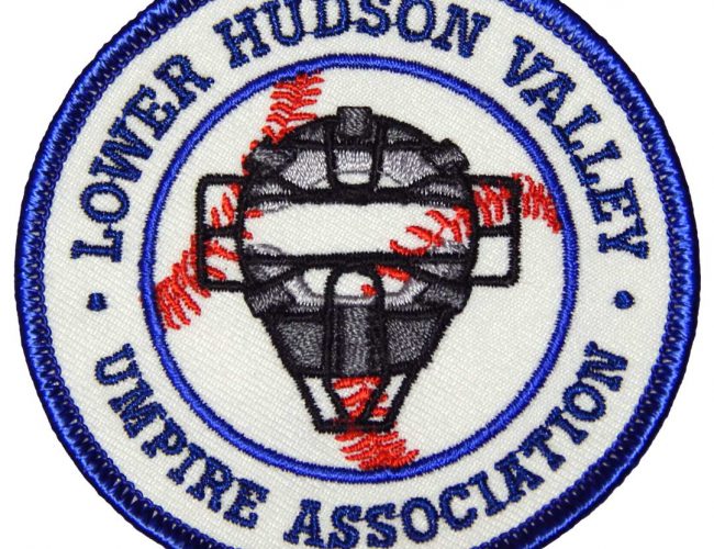 Lower Hudson Valley Umpire Association Logo Patch