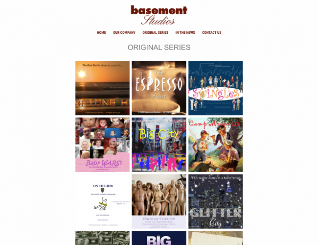 Basement Studios Website Redesign