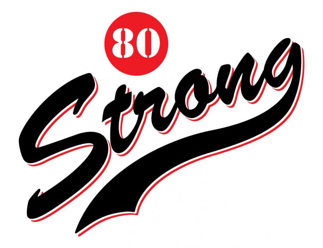 80 Strong Logo