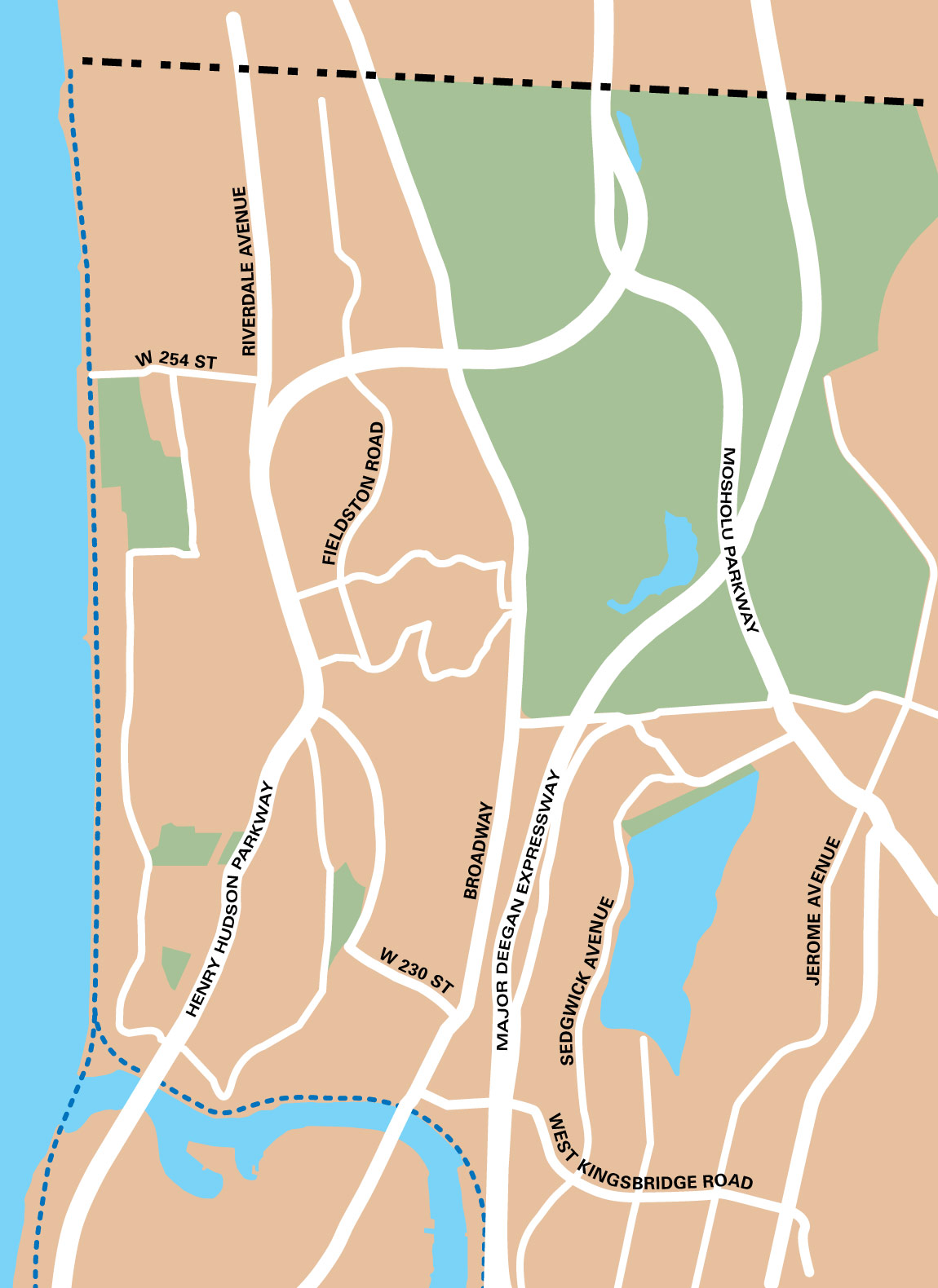 The Riverdale Press Police Beat Map